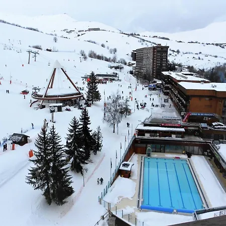 Studio, Animaux Admis, Vue Pistes - 4+1 Pers. Le Corbier